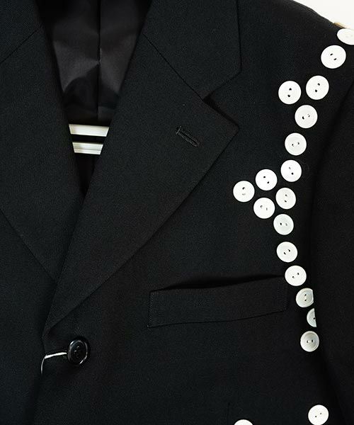 COMME des GARCONS HOMME PLUS>ボタン・ギャバジャケット COMME des GARCONS HOMME PLUS>ボタン・ギャバジャケット