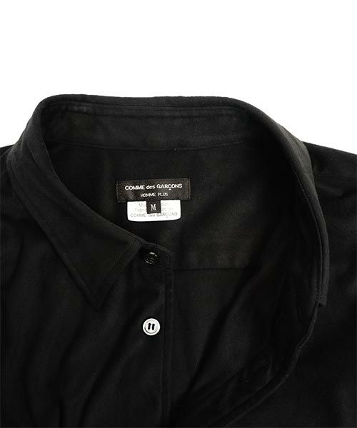 COMME des GARCONS HOMME PLUS＞エステルスエードシャツ | MAKES 