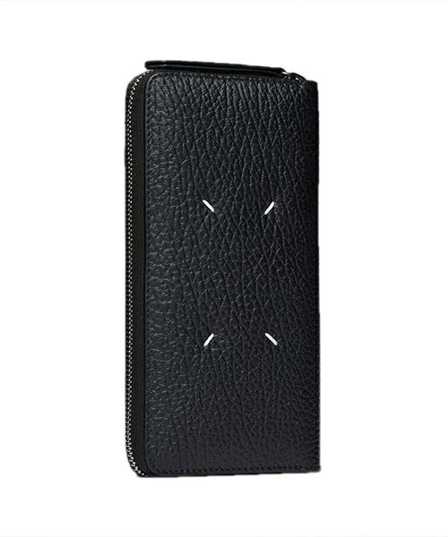 ＜Maison Margiela＞ZIP AROUND WALLET(BLACK)