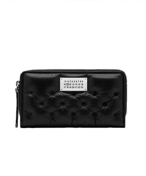 ＜Maison Margiela＞GLAM SLAM EMBROIDERY WALLET(BLACK)