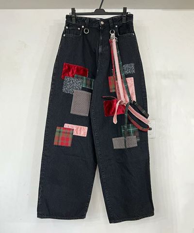 KIDILL>PATCHWORK DENIM PANTS (KL893) | MAKES ONLINE STORE KIDILL>PATCHWORK DENIM PANTS (KL893) | MAKES ONLINE STORE