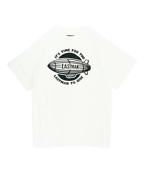 ＜LASTMAN＞PRINTED TEE SHIRTS "ZEPPELIN"
