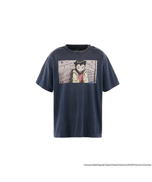 ＜SAINT MICHAEL＞PT_SS TEE/PLUTO/NAVY