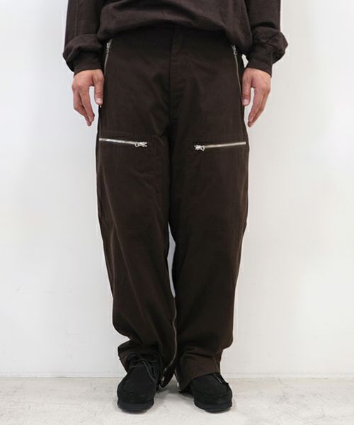 blurhms＞ Brushed Twill Mechanic Pants | MAKES ONLINE STORE