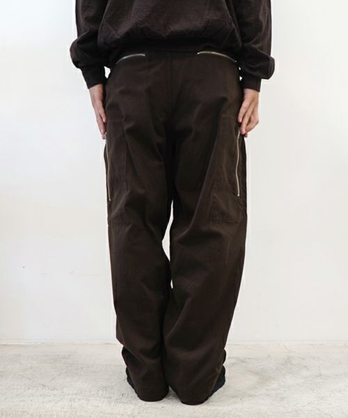 blurhms＞ Brushed Twill Mechanic Pants | MAKES ONLINE STORE