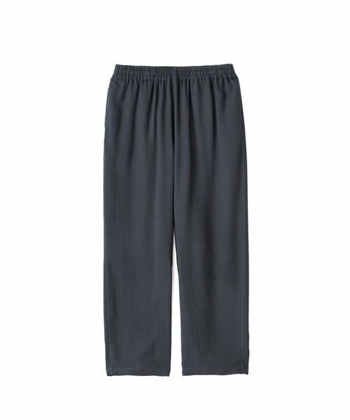 ＜Graphpaper＞Viscose Wool Viyella Sleeping Pants(GM243-40057)