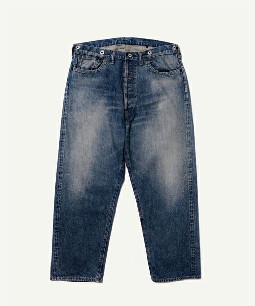 ＜A.PRESSE＞No.22 Washed Wide Denim Pants