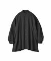 ＜Graphpaper＞Silicon Poplin Deep Slit Band Collar Shirt(GL243-50149)