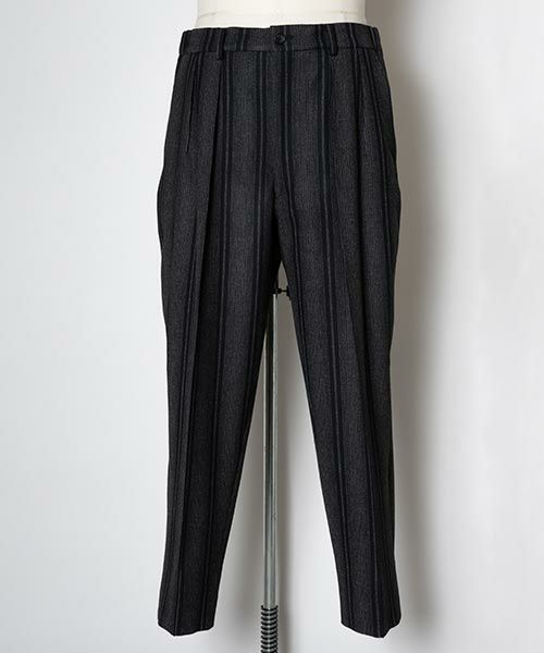 RAINMAKER レインメーカー SHIRRING TROUSERS 24AW RAINMAKER - SHIRRING TROUSERS / シャーリング トラウザーズ | laid-back