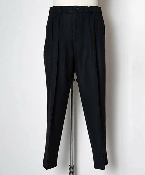 ＜RAINMAKER＞FRENCH TWILL SHIRRING TROUSERS