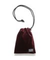 ＜WACKO MARIA＞VELVET DRAWSTRING BAG