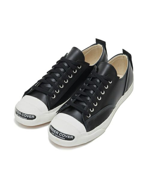 ＜UNDERCOVER＞LOGO LEATER SNEAKERS_MENS(UC2D9F02)