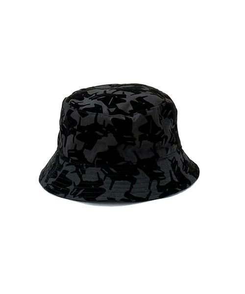 ＜KIJIMA TAKAYUKI＞FLOCKY PRINT BUCKET HAT(242814)