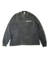 ＜READYMADE＞LS T DESTRUCTION/BLACK