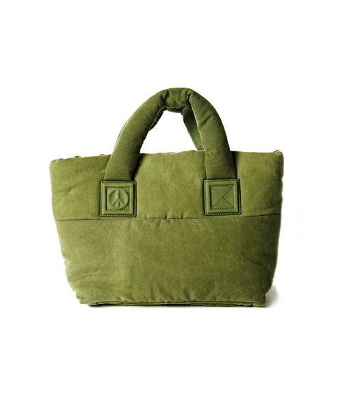 READYMADE カーキ トートバッグ READYMADE＞FLUFFY TOTE BAG M/KHAKI | MAKES ONLINE STORE
