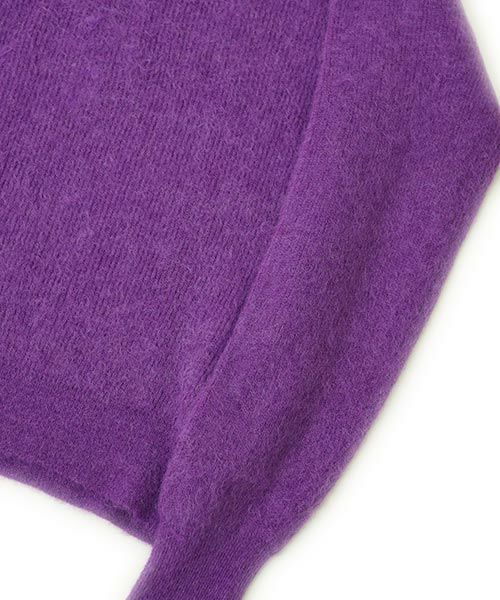 AURALEE＞BABY SURI ALPACA SHEER KNIT P/O | MAKES ONLINE STORE