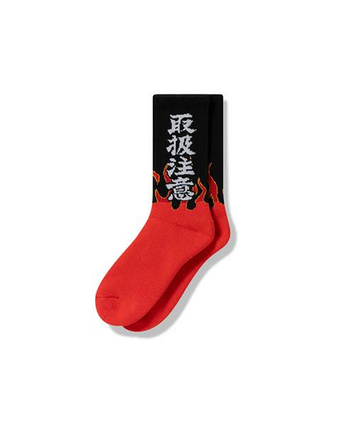 ＜BlackEyePatch＞HWC FLAMES SOCKS