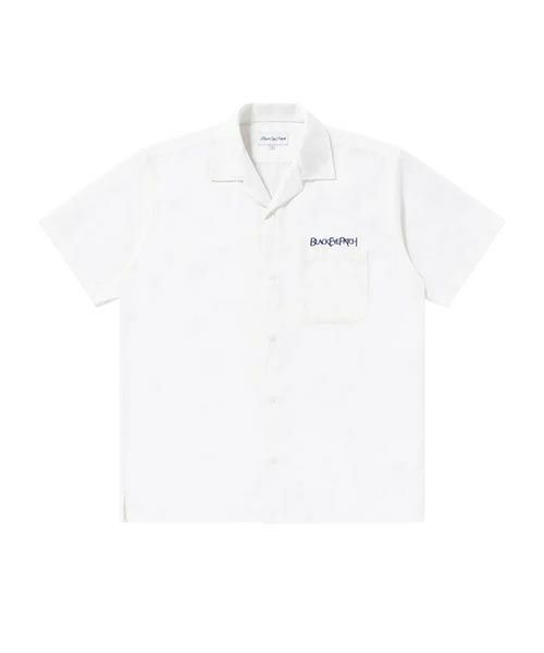 ＜BlackEyePatch＞OPTIMA LOGO S/S LINEN SHIRT