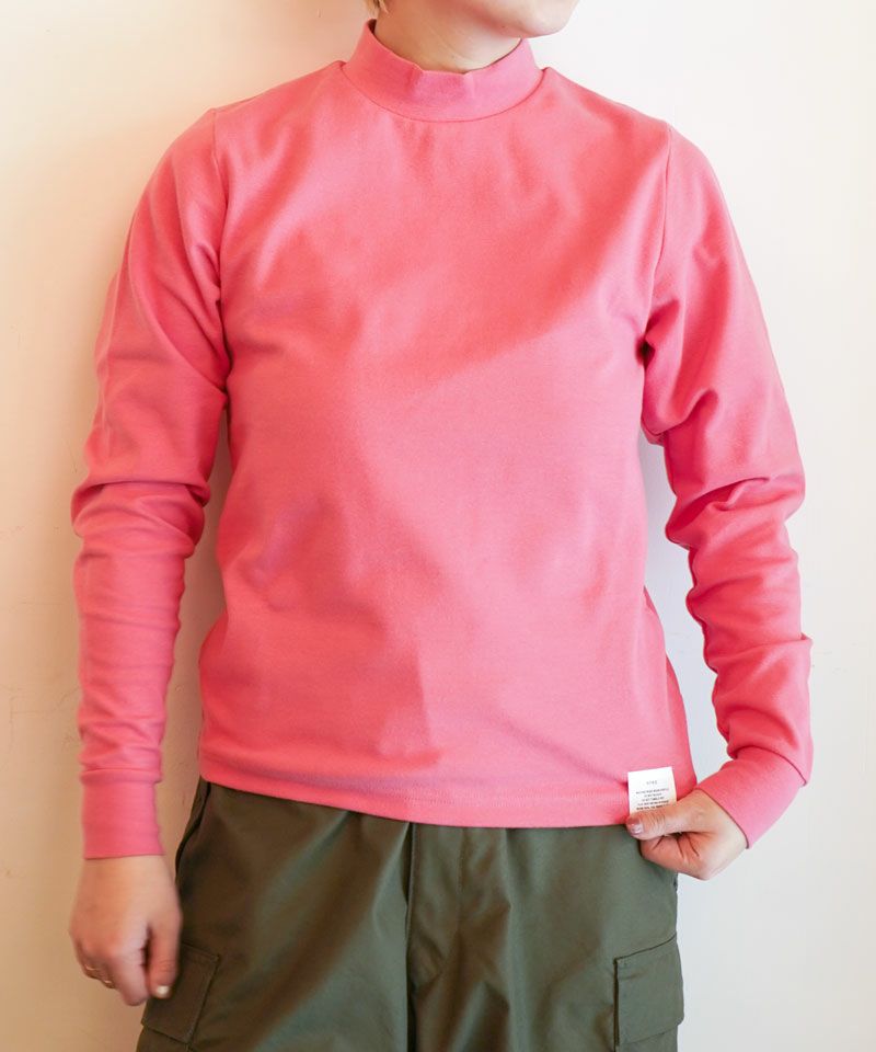 ＜HYKE＞MOCKNECK LONG-SLV TEE