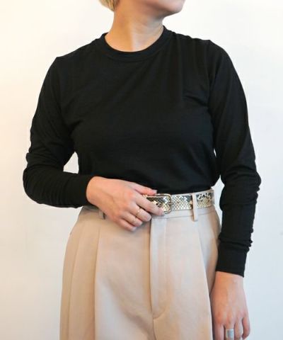 トップス HYKE STRETCH LONGSLEEVE TOP TOPS – HYKE ONLINE STORE