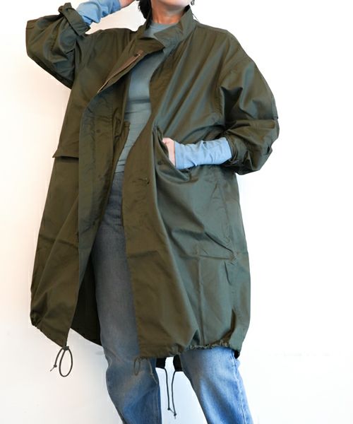 ＜HYKE＞N/C TYPE M-65 FIELD COAT