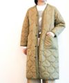 ＜HYKE＞QUILTED LINER COAT