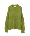 ＜KAMIYA＞Distressed Knit Pulover