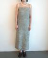 ＜CINOH＞SLEEVELESS KNIT DRESS(GOLD)