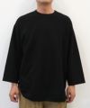 ＜blurhmsROOTSTOCK＞Rough&Smooth Thermal Baseball Tee