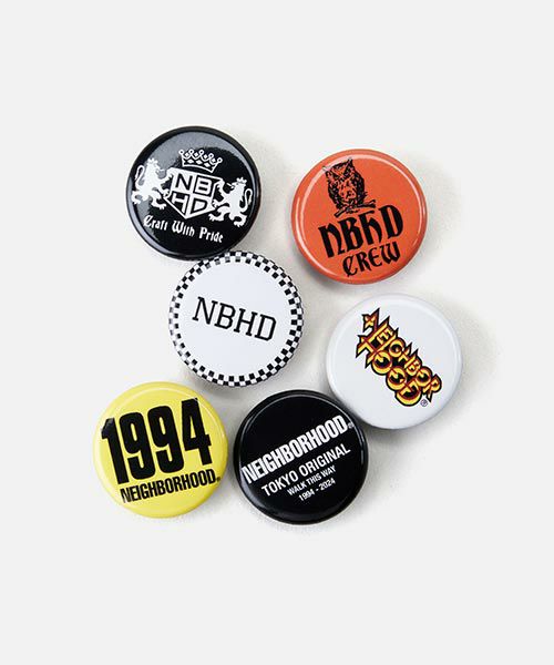 ＜NEIGHBORHOOD＞PIN BUTTON SET