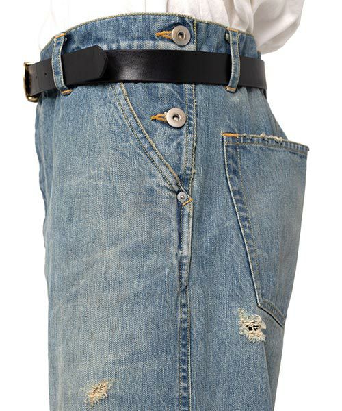 KAMIYA＞Denim Wide Pants | MAKES ONLINE STORE