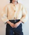 ＜FUMIKA＿UCHIDA＞HAND KNITTED CARDIGAN