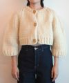 ＜FUMIKA＿UCHIDA＞HAND KNITTED CARDIGAN