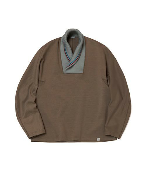 kolor BEACON＞首元切替スウェット(24WBM-T06234) | MAKES ONLINE STORE