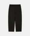 ＜marka＞SHETLAND WOOL RECYCLED POLYESTER DOBBY COCOON WIDE EASY PANTS