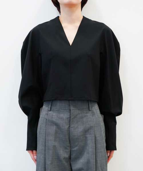 ＜BOWTE＞WORSTED TORO CONSTRUCTURE BLOUSE