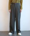 ＜seya.＞TRAVEL PANTS / HARD TWISTED WOOL MESH