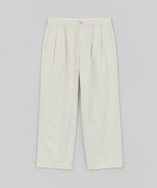 ＜CIOTA＞2Tuck Chino Cloth Pants