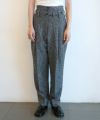 ＜SATORU SASAKI＞DOUBLE BELTED TAPERED TROUSEAS