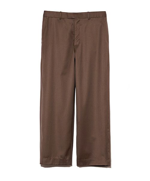 ＜UNUSED＞Wool wide slacks