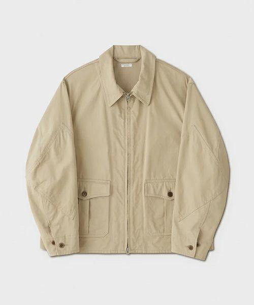 PHIGVEL＞CHINO CLOTH FLIGHT JACKET | MAKES ONLINE STORE