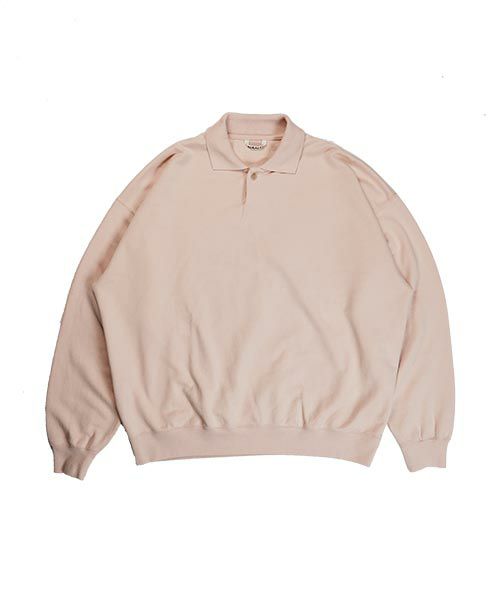 ＜AURALEE＞PIMA LIGHT SWEAT POLO