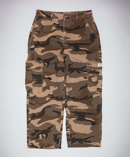 ＜Fucking Awesome＞Contacts-Washed Baggy Cargo Pant