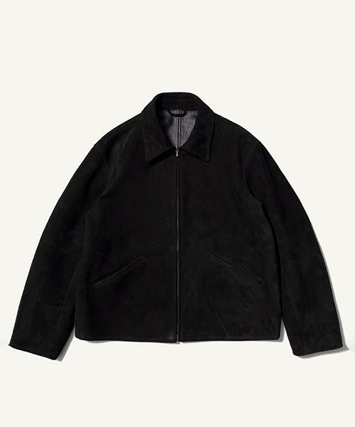 ＜A.PRESSE＞Leather Sports Jacket