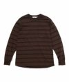 ＜nonnative＞DWELLER L/S TEE COTTON JERSEY BORDER