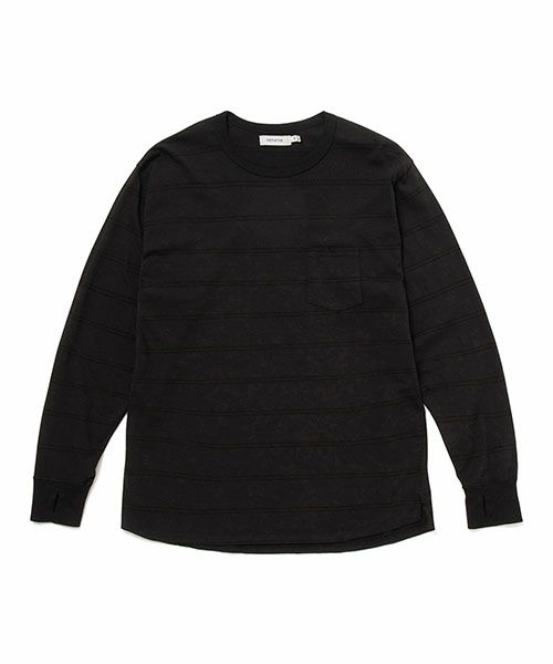 ＜nonnative＞DWELLER L/S TEE COTTON JERSEY BORDER