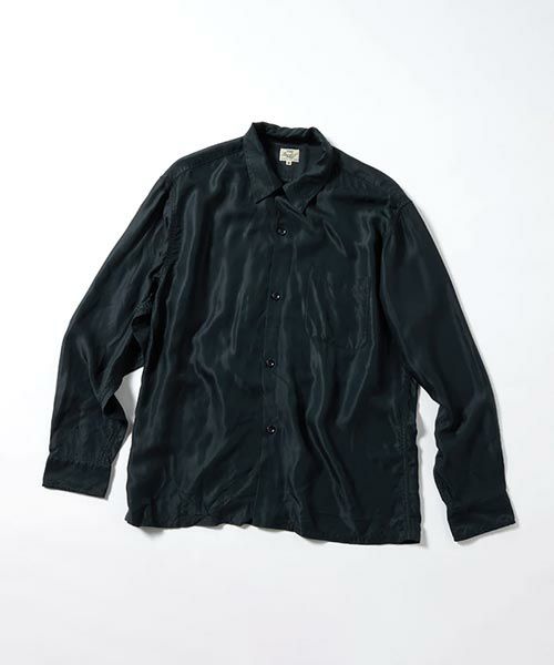 ＜GOLD＞ACETATE SUKA SHIRT “SKULL”