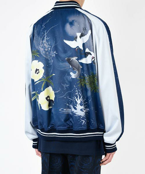 LAD MUSICIAN＞CARP & SPLASH SOUVENIR JACKET | MAKES ONLINE STORE