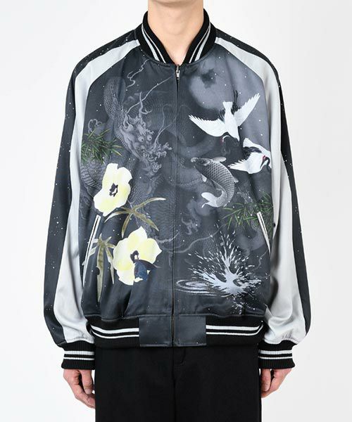 LAD MUSICIAN＞CARP & SPLASH SOUVENIR JACKET | MAKES ONLINE STORE