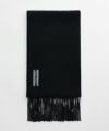 ＜OUR LEGACY＞ESTATE SCARF -Black Double Wool-